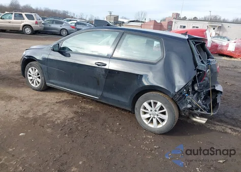 2015 Volkswagen Golf Tsi S 2-Door from USA, damaged, VIN 3VW817AU9FM077673